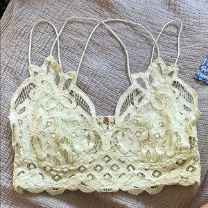 Free people adella bralette in green